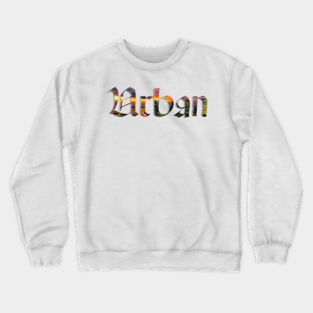 Urban Crewneck Sweatshirt by afternoontees